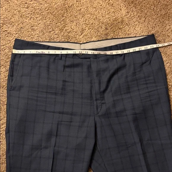 Hart Schaffner Marx Navy Blue Suit